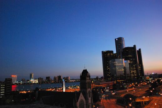 Detroit skylines